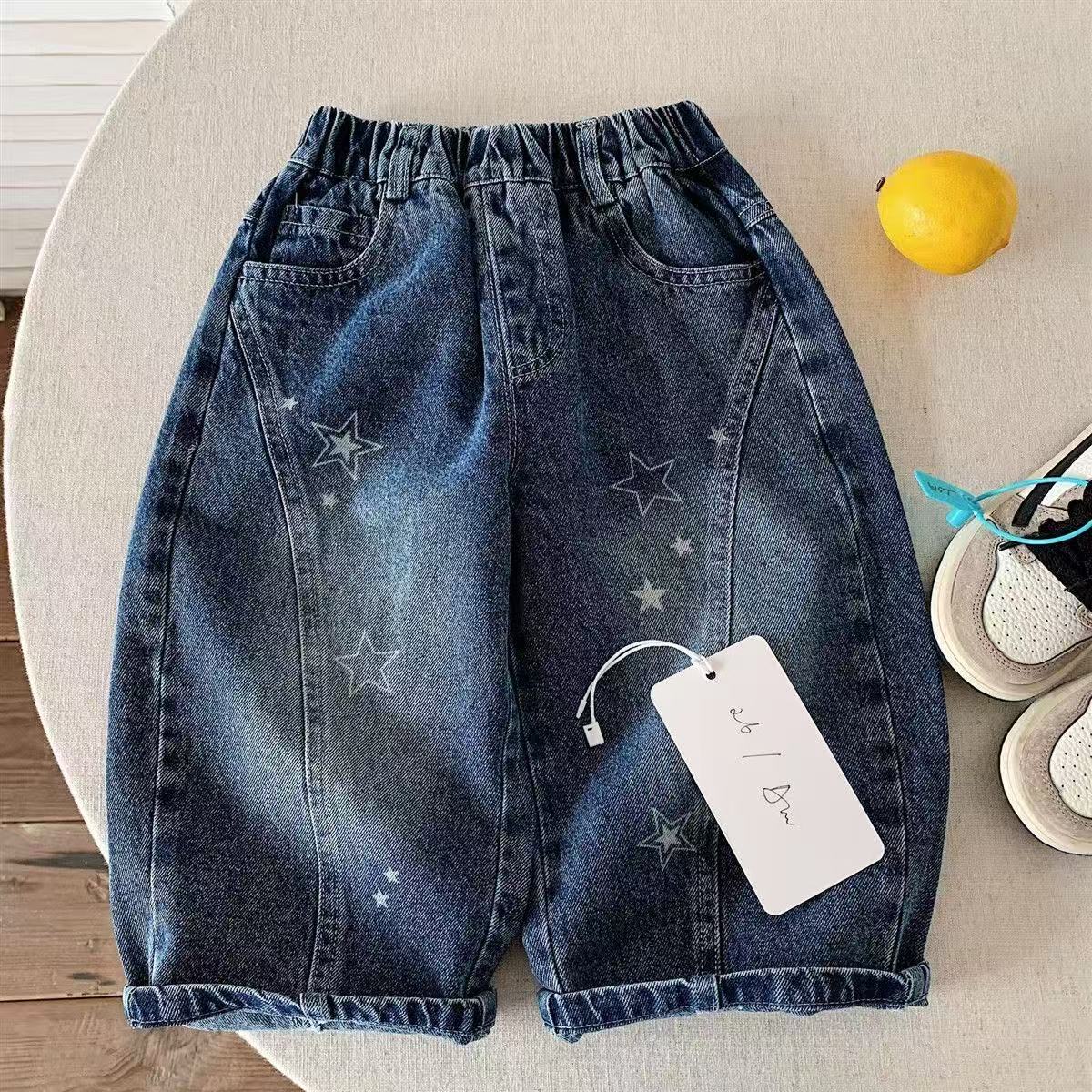 Children's Jeans Spring and Au - огляд і ціна Baby Products Korean