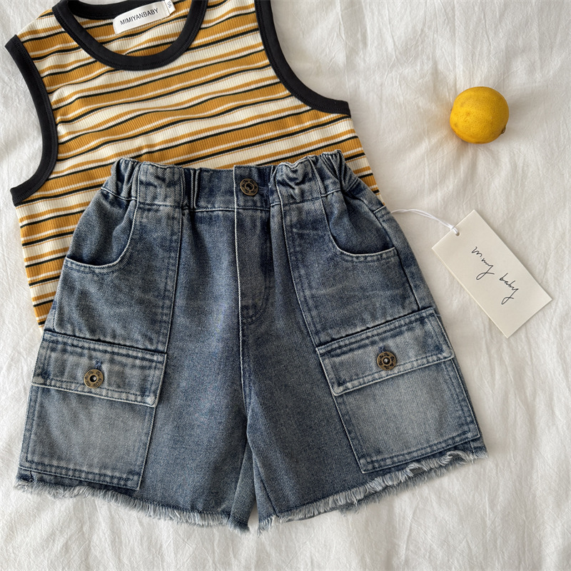 Children's shorts for summer 2 - огляд і ціна Baby Products Korean