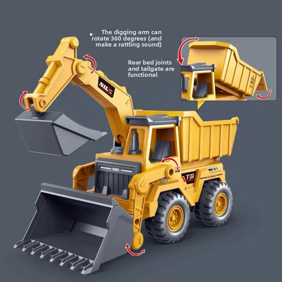 1pcs Excavator Truck Model Toy - огляд і ціна Baby Products Gift