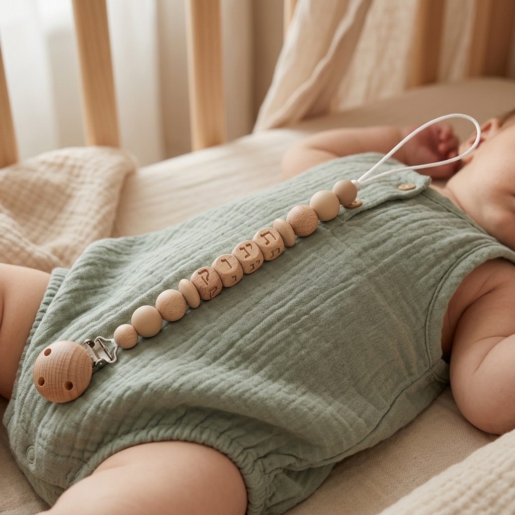 Baby Custom Hebrew Name Pacifi - огляд і ціна Baby Products Gift