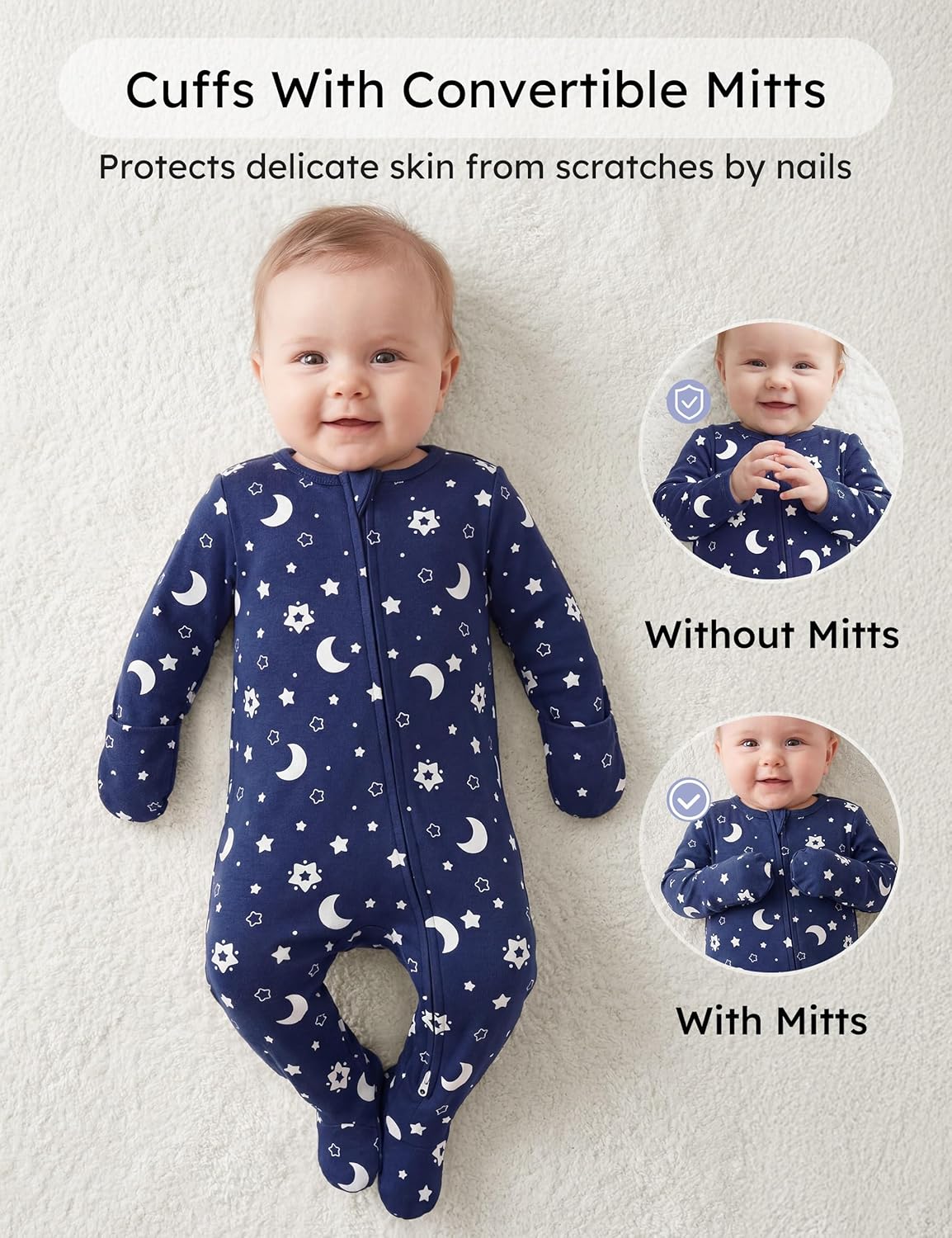 Baby Pajamas 100% Organic Cott - огляд і ціна Baby Products Organic