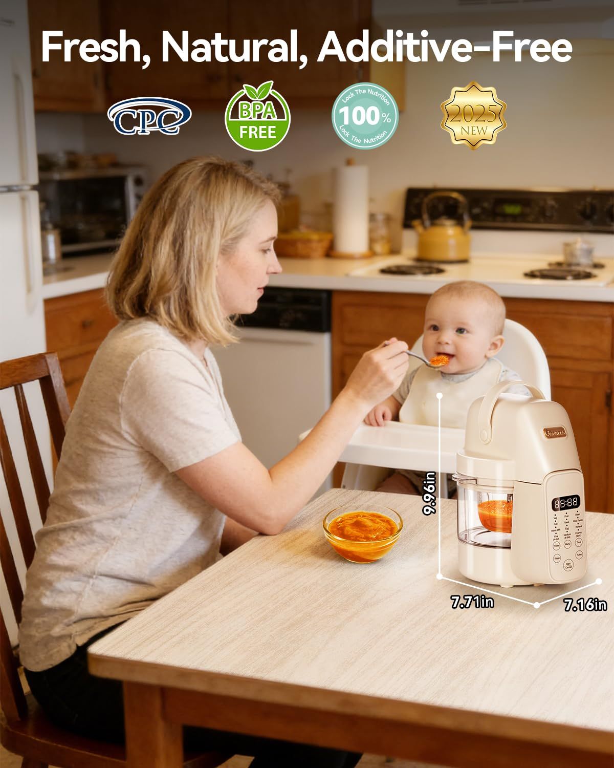 Heavy-Duty Pro 9 in 1 Baby Foo - огляд і ціна Baby Food Maker Blender