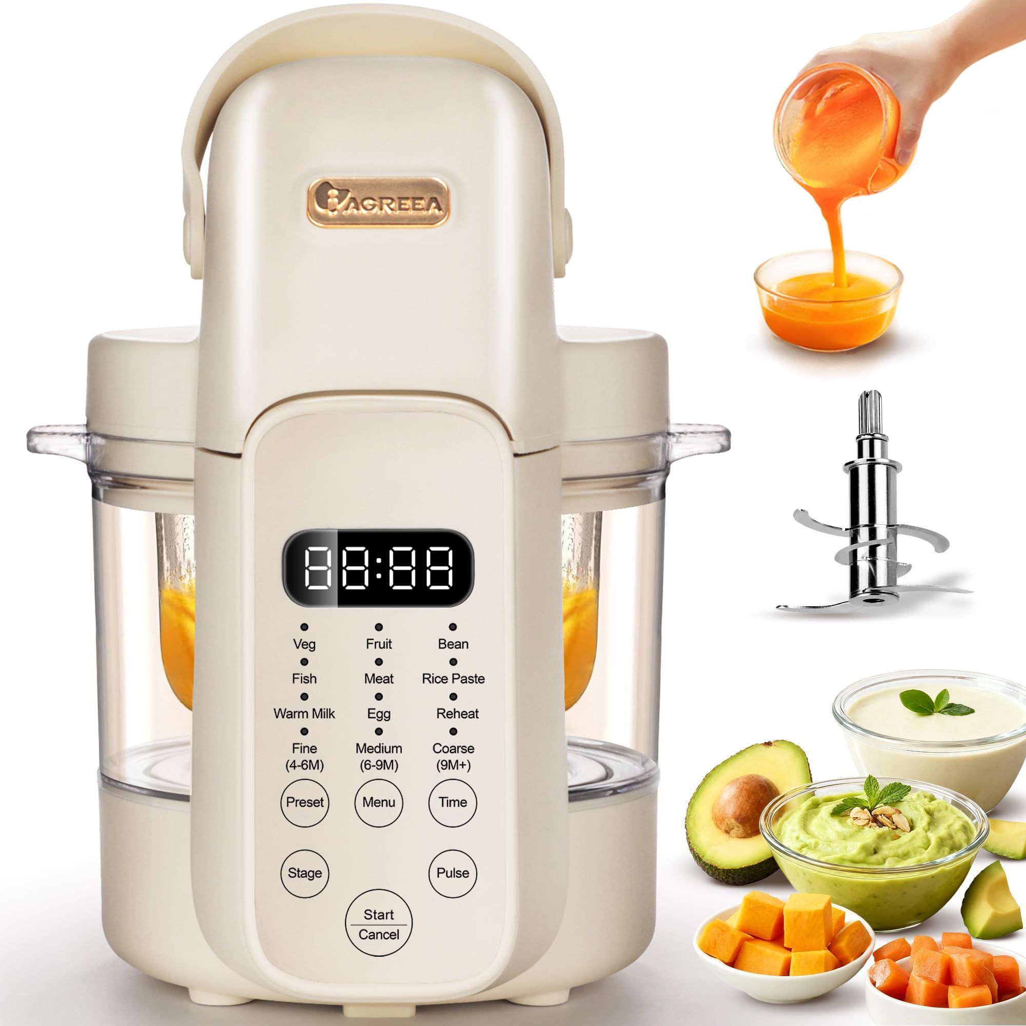 Heavy-Duty Pro 9 in 1 Baby Foo - огляд і ціна Baby Food Maker Blender