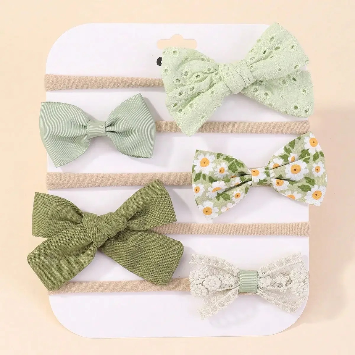 5Pcs/Set Baby Elastic Headband - огляд і ціна Baby Products Set