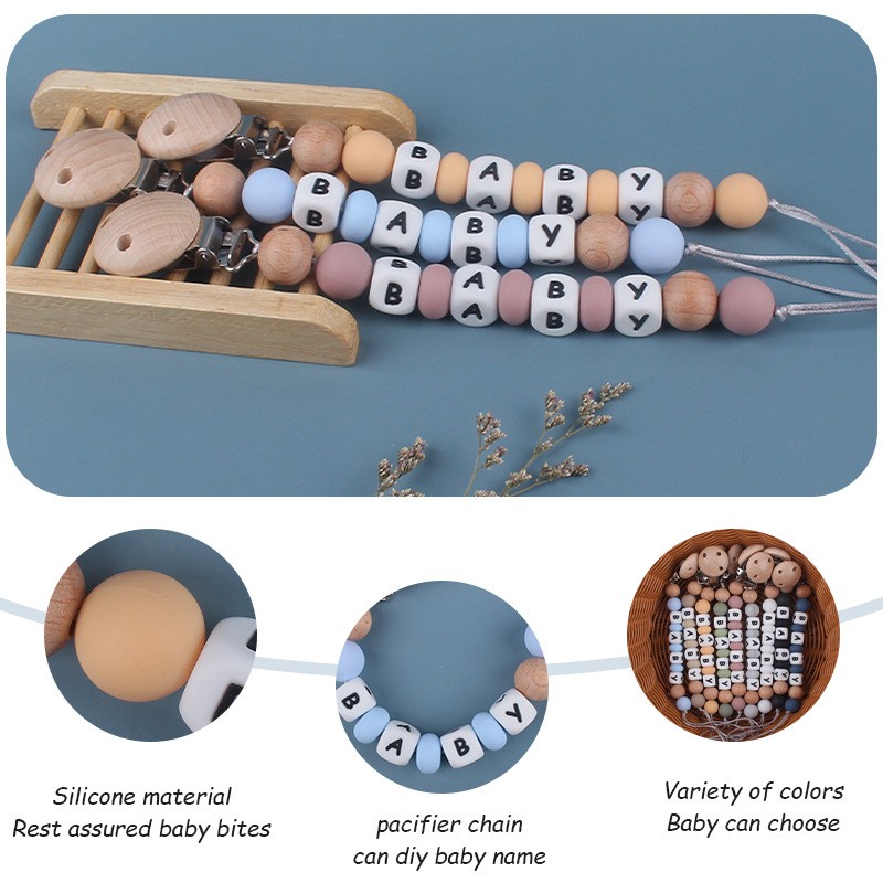 Dummy Holder Clip Customizatio - огляд і ціна Baby Products Gift