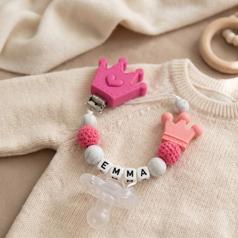 Personalized Baby Pacifier Cli - огляд і ціна Baby Products Gift