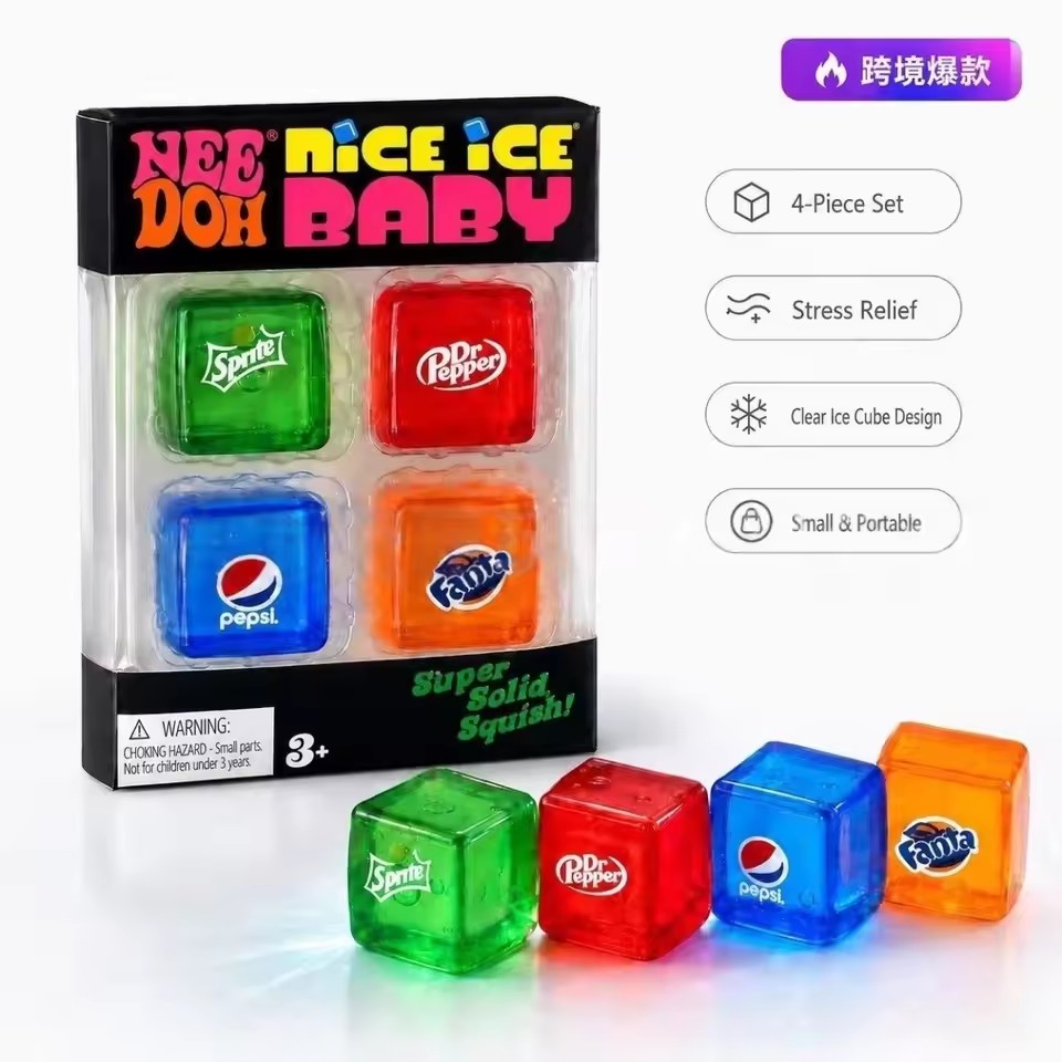 Needoh Mini Nice Ice Baby 4 Pa - огляд і ціна Baby Products Set