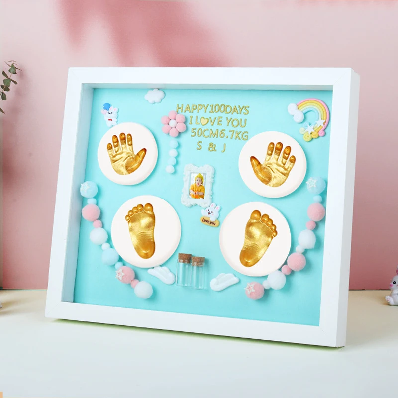 Newborn Hand and Foot Print Gr - огляд і ціна Baby Products Organic